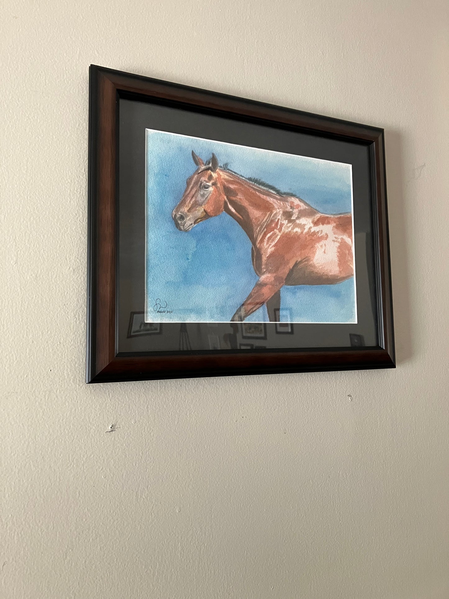 A Racehorse In His Own Mind