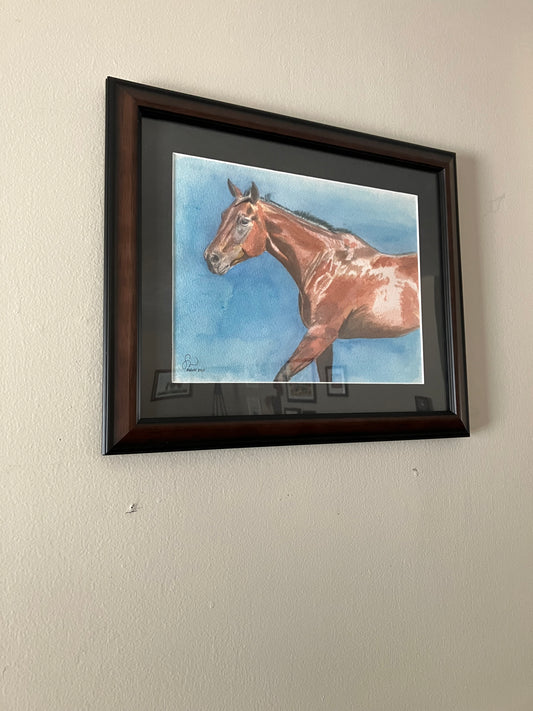 A Racehorse In His Own Mind